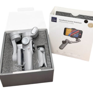 Estabilizador Gimbal para Celular WiWU 3 Ejes | Trípode Selfie Stick Plegable con Pantalla LCD y Seguimiento