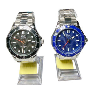 Relojes Q&Q Hombre Quartz Acero Deportivo 5 BAR