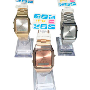 Reloj Vintage Casio con Pulsera Metálica